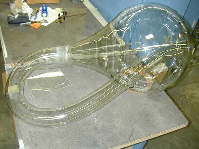 Making the Meter Tall Klein bottle