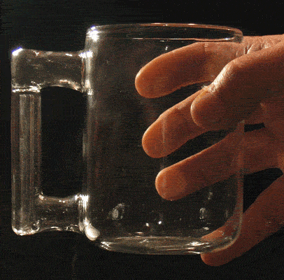 Drinking Mug Cup of Tantalus by Acme Klein Bottle