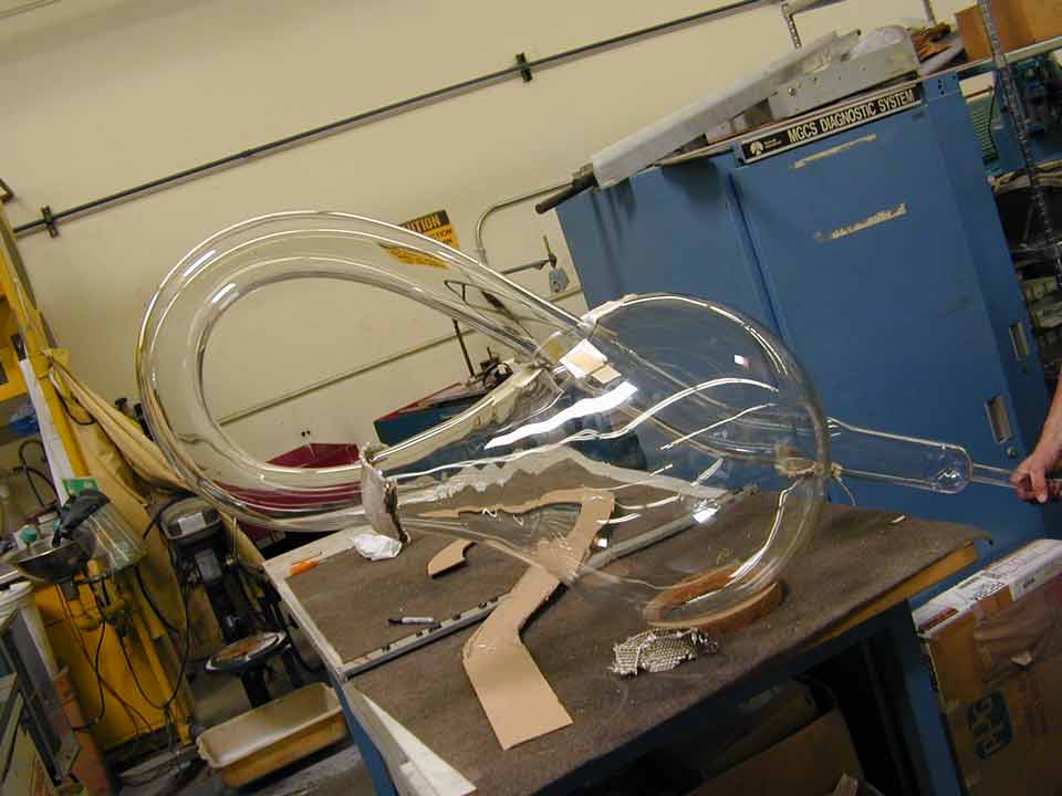 Making the Meter Tall Klein bottle