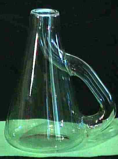 Top Mouth Erlenmeyer with a straight side loop